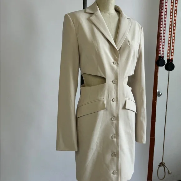 Oak+ Fort Cut Out blazer Dress - Picture 3 of 4